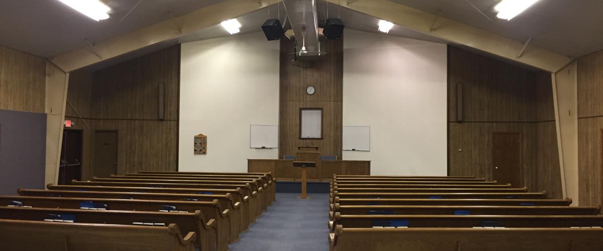 Calvary church auditorium